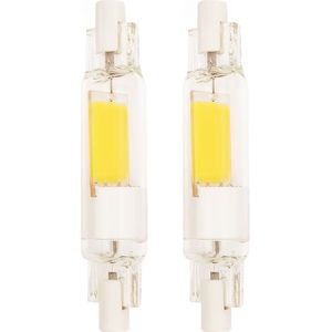 OE Lightning R7s LED Lamp 78mm 4W - Warm Wit - 450 Lumen - Staaflamp - Vervangt 40W - 2 stuks
