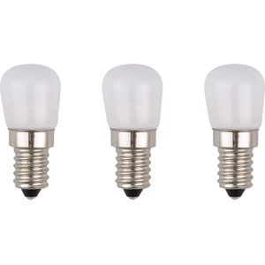SPL E14 LED Lamp 2W - Warm Wit - 3000K - LED Buislamp P23 - Opaal - 3 Stuks