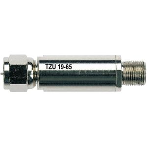 Coax Adapter - F-Connector (m) naar F-Connector (v) - TZU 19-65  - Per 1 stuk(s)