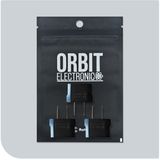 Reisstekker Amerika - Wereldstekker EU naar VS van Orbit Electronic® - Zwart - Set van 3 stuks