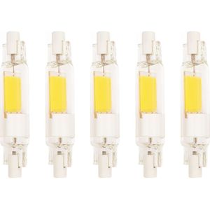 OE Lightning R7s LED Lamp 78mm 4W - Warm Wit - 450 Lumen - Staaflamp - Vervangt 40W - 5 stuks