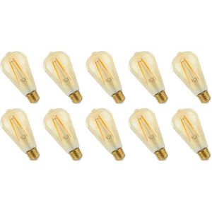 Spectrum - LED Lamp - Warm Wit - E27 - 2W - 240 Lumen - 2400K - 10 Stuks