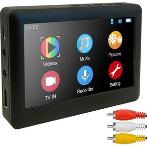 Mini HD Video Recorder - AV Video Grabber - Video's Digitaliseren - Ingang: AV - Uitgang: HDMI/3.5mm Jack