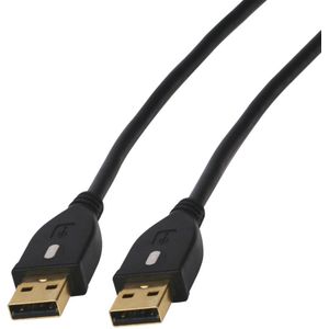 HQ HQCC-148HS USB 2.0 LAN Kabel - USB-A (m) naar USB-A (m) - 2m