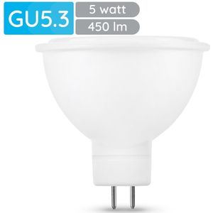 Modee GU5.3 LED Lamp 5W - 450lm - 2700K - Warm Wit - LED Spot MR16 - Vervangt 35W Halogeen Gloeilamp