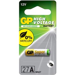 GP Batteries 27A/MN27 Alkaline batterij 12V - Per 1 stuk(s)