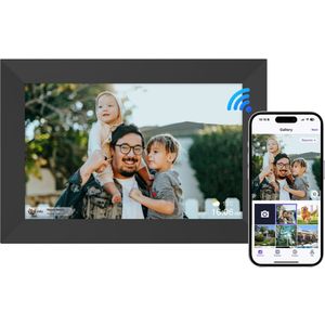 Orbit Electronic Digitale Fotolijst 10.1 Inch - WiFi Foto Frame - Geschikt voor Frameo App - HD Touchscreen - 16GB Geheugen - Zwart