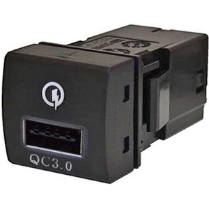Orbit Electronic® 12V Inbouw USB autolader - QC3.0 Snellader - Geschikt voor diverse voertuigen