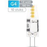 Modee LED Lamp G4 - 1.8W 4000K 180 LM 12V - LED Lamp insteek - Wit Licht - 10 stuks