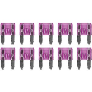 ProRide Steekzekeringen Mini 40A - Rood - Geschikt voor auto, boot en camper - 10 stuks