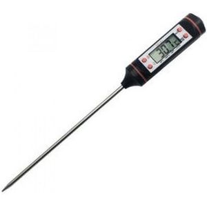 Digital vlees thermometer - TP101 - 50 t/m 300°C – Zwart