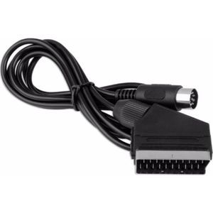 Bandridge VL5777 Video Kabel - Mini 8 Pin naar Scart - 2m - Zwart