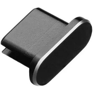 Stofdichte Plug voor USB-C poort - TG0755 - Zwart