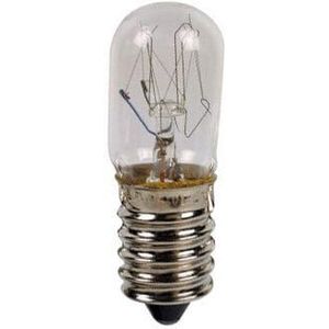 Signaallamp helder 6W E12 2700K 230V - T16x45mm - Extra warm wit