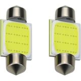 LED Festoon Auto Lamp 3W 100lm 12V - Kenteken/Interieur Lamp - C5W 36mm - Wit Licht - Per 2 stuks