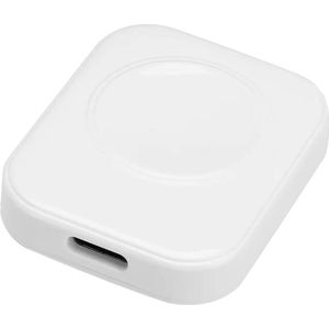 Draadloze Magnetische Oplader - 1A 5V - USB Type-C - Wit - Geschikt voor Apple Watch