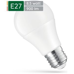 Spectrum LED Lamp E27 8.5W - 24V - 900 Lumen - 6000K Koud wit - Helder daglicht - Energiezuinig