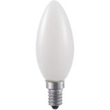 SPL - E14 LED Lamp - Opaal - Dimbaar - Extra Warm Wit - 2500K - LED Filament Kaars C35 - Vervangt 25W - Per Stuk