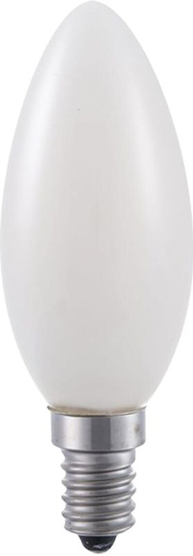 SPL - E14 LED Lamp - Opaal - Dimbaar - Extra Warm Wit - 2500K - LED Filament Kaars C35 - Vervangt 25W - Per Stuk