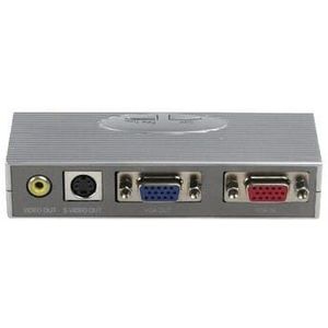 Konig Video converter - VGA/S-VIDEO/RCA/RGB - Grijs