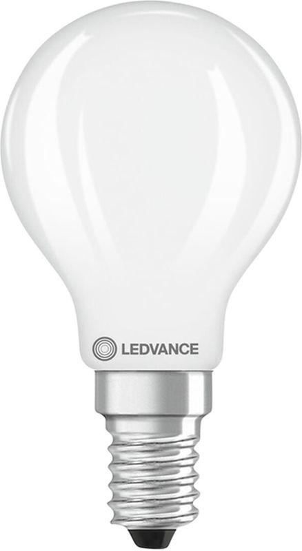 Ledvance - LED Filament Kogellamp E14 - Mat Glas - 1.8W 250lm 2700K Ø45mm