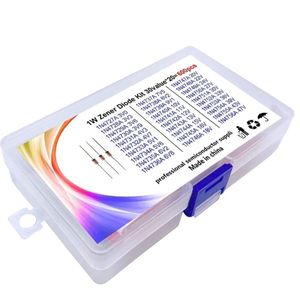 Zener Diode Assortiment - 3-47V 1W - 30 waardes - 600-delig
