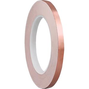 Kopertape 8mm - Geleidende Koperfolie - 10 meter