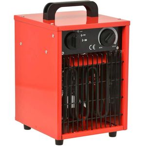 Blaze® Industriële keramische kachel 3000W - 3 standen - 30m² - Elektrische kachel - Elektrische Verwarming - Kachel elektrisch - Rood