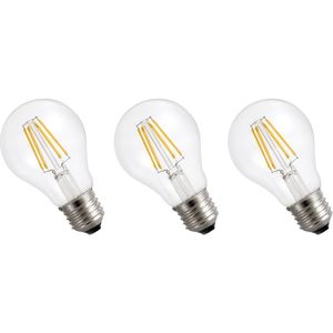 Spectrum LED Lamp E27 11W 230V - 1500 Lumen - 2700K Warm wit - Gezellig licht - Energiezuinig - 3 stuks
