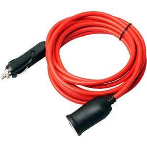 ProRide Sigarettenaansteker Verlengkabel 10A 12-24V - 3.6 meter - Rood
