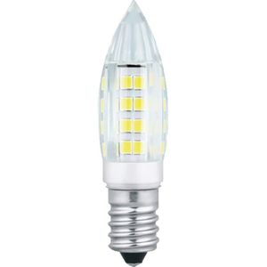 EDM Mini LED Kaarslamp E14 3W 3200K 250lm 230V - Warm Wit
