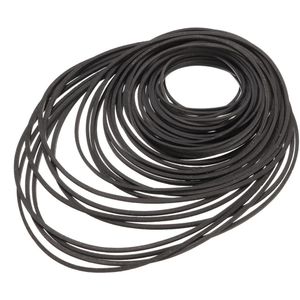 Universele Vierkante Rubberen Riemen/Snaren - 40-100mm - 0.5mm - Voor Platenspeler, Cassette, etc. - 1 Set van 60 stuks
