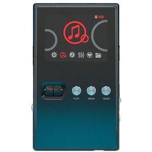 MP3 Speler Hifi 64GB - 2.0'' TFT Display - Professionele mp3 speler - C1 - Zwart