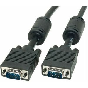 ACT VGA aansluitkabel - VGA 15-pins male naar VGA 15-pins male - 0.50 m - Zwart