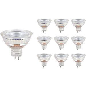 Ledvance LED Spot MR16 GU5.3 - 2W 210lm 4000K 12V - Ø50mm - 36° - Geschikt voor kantoren, werkruimtes, winkels - 10 stuks