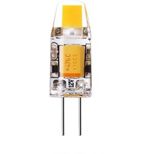 Avide® LED mini COB steeklamp G4 1.2W 4000K 100lm 12V - Koel Wit