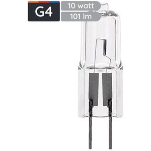 Avide G4 Halogeen 10W 12V Dimbaar - 3000K - 101lm - Halogeen Lampjes Insteek - Warm wit licht