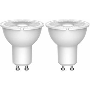 Energetic Led Spot Lamp GU10 4.9W 2700K 230lm 230V - Warm Wit - 2 Pack