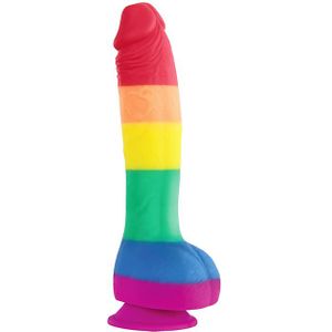 Colours pride dildo