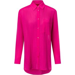 HUGO - Elodina - Overhemdblouse - Kreuklook - Viscosemix