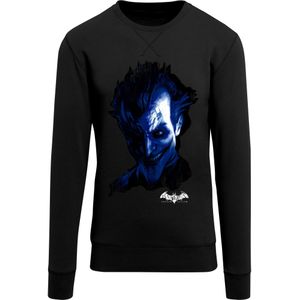 Sweatshirt 'DC Comics Batman Arkham Asylum Joker Face Distress'