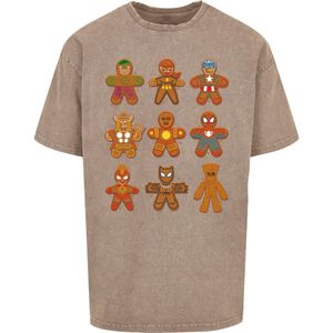 Shirt 'Marvel Universe - Christmas Gingerbread Avengers'