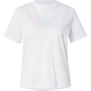 Calvin Klein Jeans Shirt lichtblauw / wit