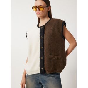 Gebreide bodywarmer