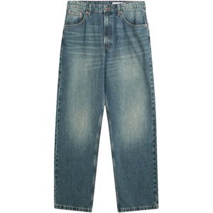 Bershka Jeans donkergroen