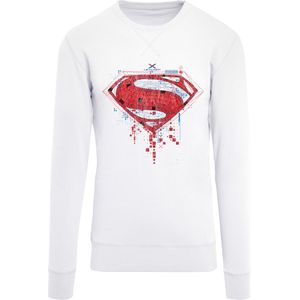 Sweatshirt 'DC Comis Superhelden Superman Geo Logo'