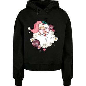 Sweatshirt 'Retro Disco Santa Christmas Bling'