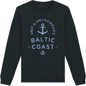 Sweatshirt 'Ostsee Logo Knut & Jan Hamburg'