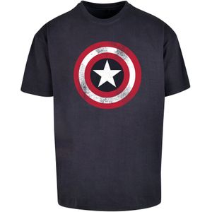 Shirt 'Marvel Avengers Captain America Distressed Shield'