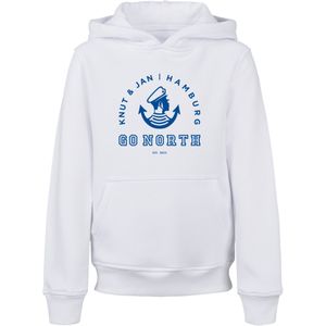 Sweatshirt 'Go North Knut & Jan Hamburg Logo'